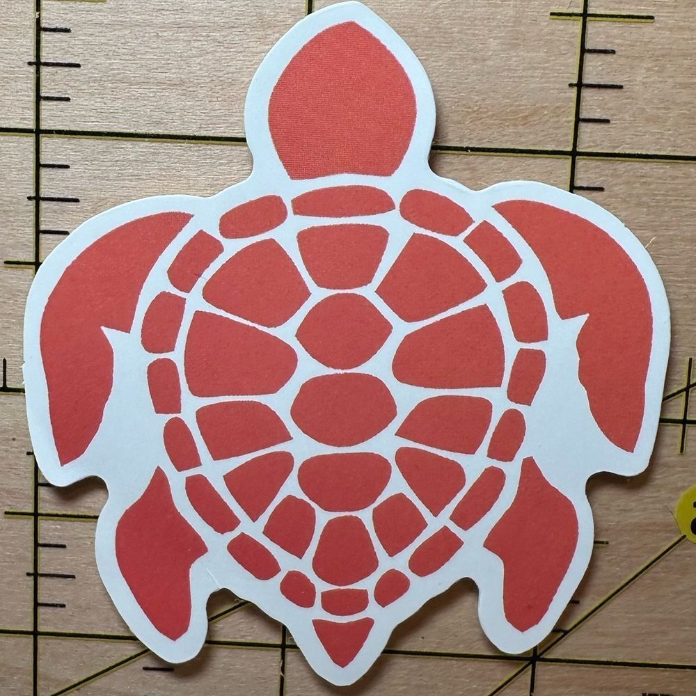 🧡25/$25 +Bundle Sticker Sale & Free Shipping | Turtle Waterproof Sticker